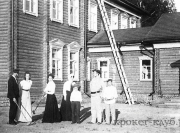 Усадьба Игоря Северянина во Владимировке (38 км от Череповца), фотография начала 20 века